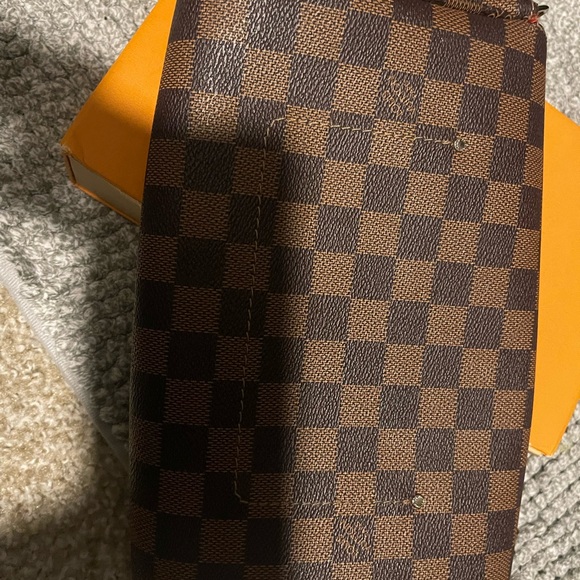 Inspired Damier Ebene Checkered. The Favorite PM Shoulder crossbody Bag. - Picture 9 of 12